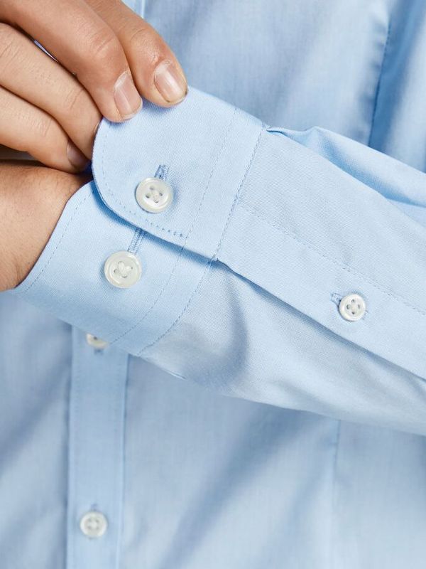 JPRParma shirt l/s - Cashmere Blue