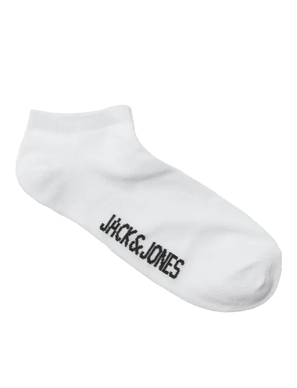 JacDongo socks 5 pack jnr - White