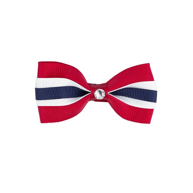 Hovedbilde Prinsessefin 17.mai sløyfe med Swarovski liten