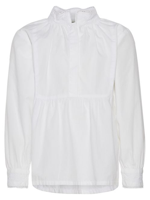 Hovedbilde NmfTerina ls shirt - Bright White