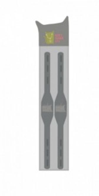 Hovedbilde Kattnakken Fotstrikk - grå