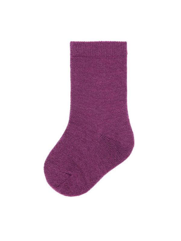 NbfWak wool 4 pack sock - Woodrose