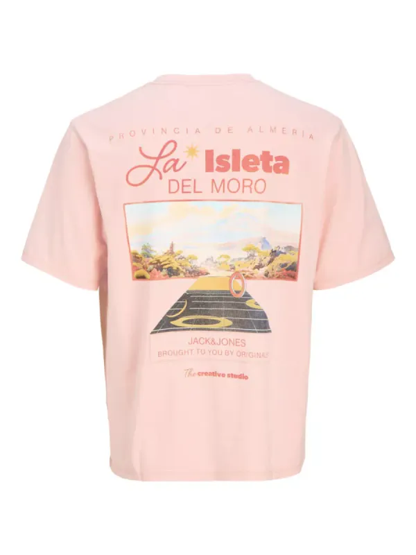 Joralmeria World Tee ss - Tickled Pink
