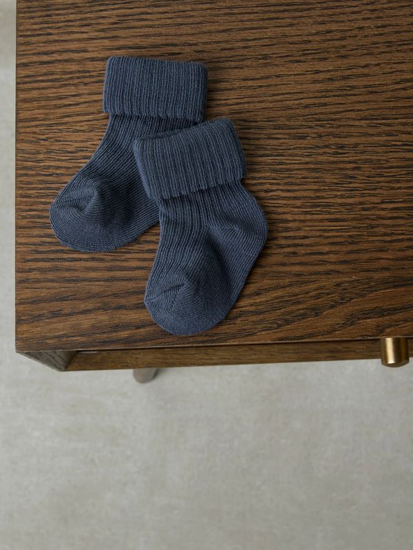 Name It Nobbu Sock - Olive Night/Ombre Blue/Sesame