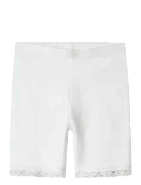 Hovedbilde NkfVista Short Legging - Bright White