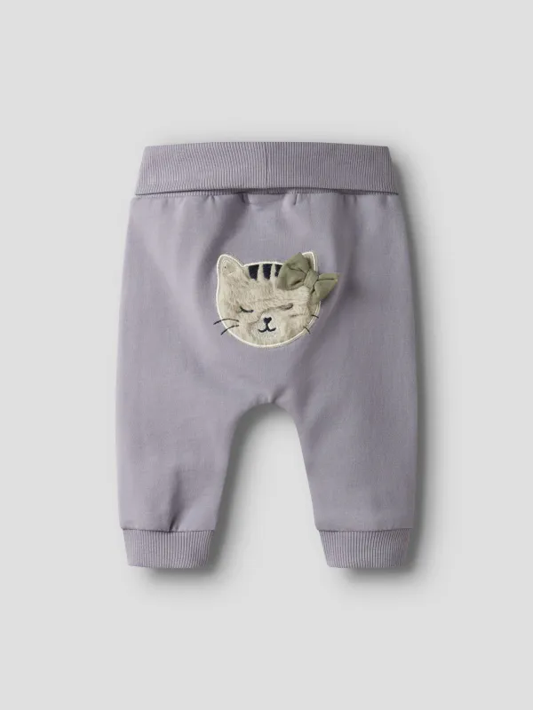 NbfTacathy Sweat Pant - Lavender Grey
