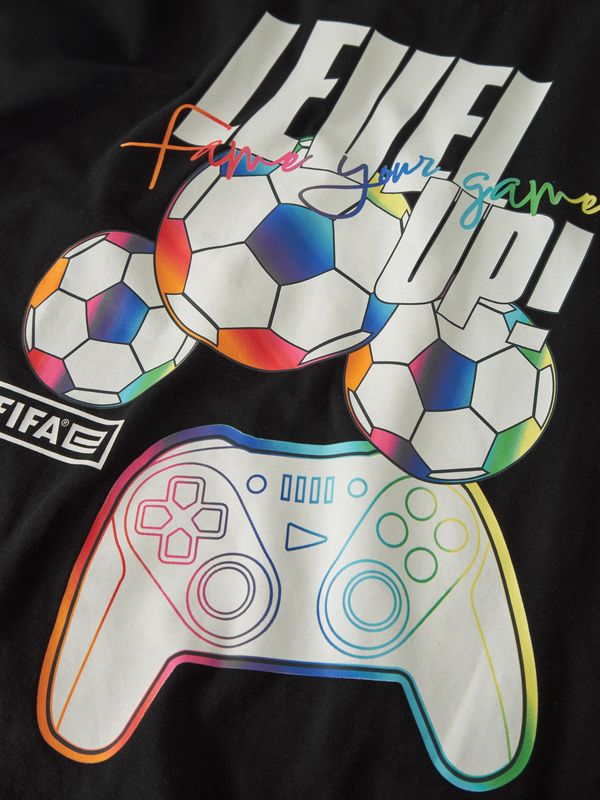 Name it Jump FIFAe Top - Black