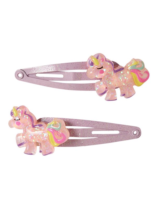Name It Unicorn/Rainbow 2pk Hairclip