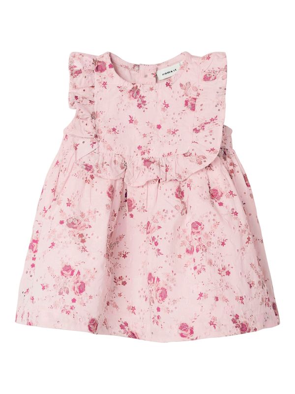 Name It Brodert Spencerkjole - Cradle Pink