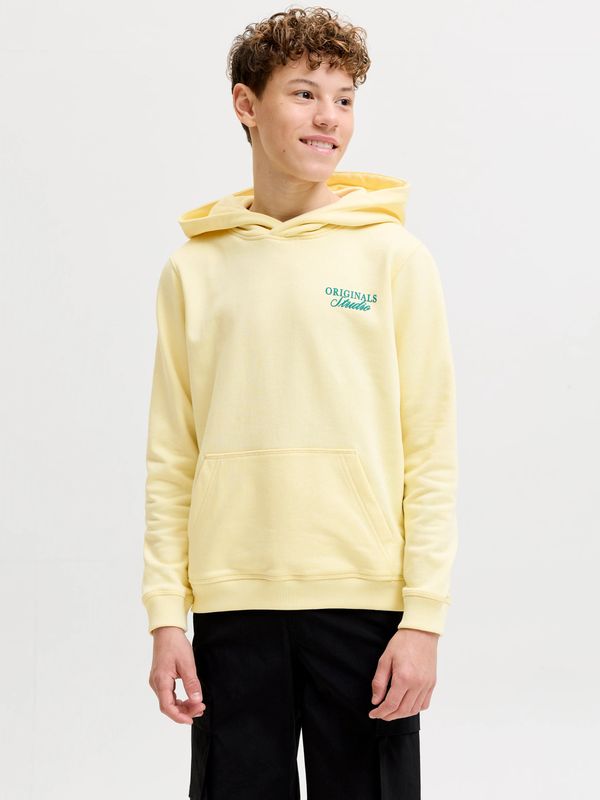 Jack & Jones Norrebro Sweat Hood - Pastel Yellow