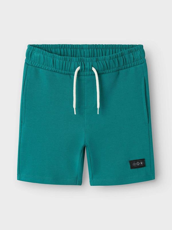NkmFritzo reg Sweat Shorts - Deep Jungle