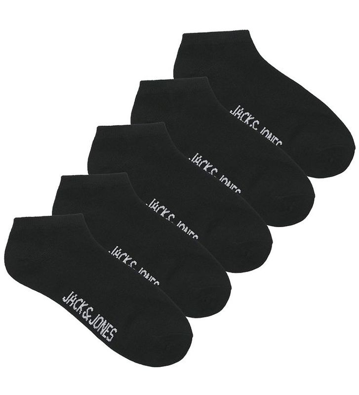 JacDongo socks 5 pack jnr - Black
