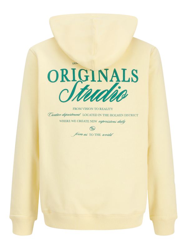 Jack & Jones Norrebro Sweat Hood - Pastel Yellow