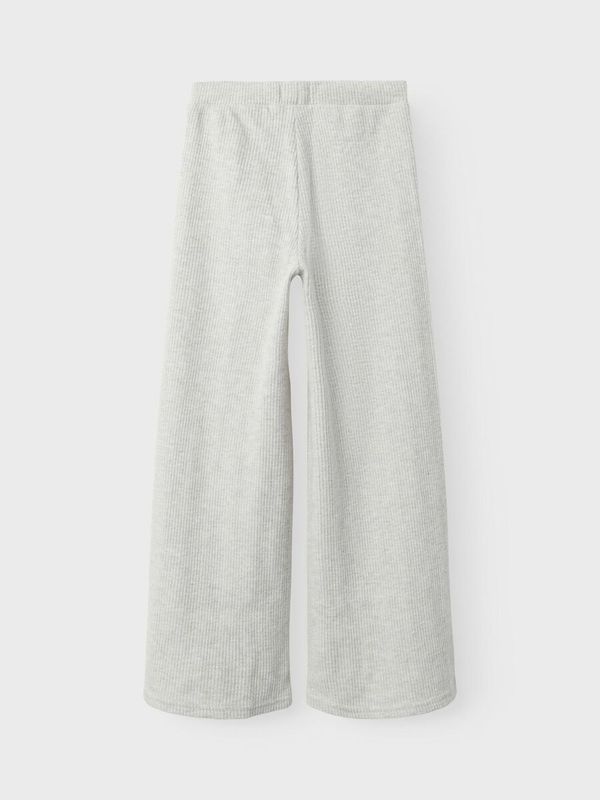NkfTulpu wide pant - Light Grey Melange