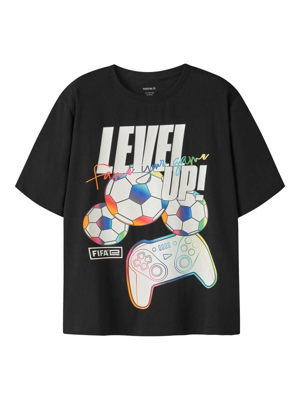 Name it Jump FIFAe Top - Black