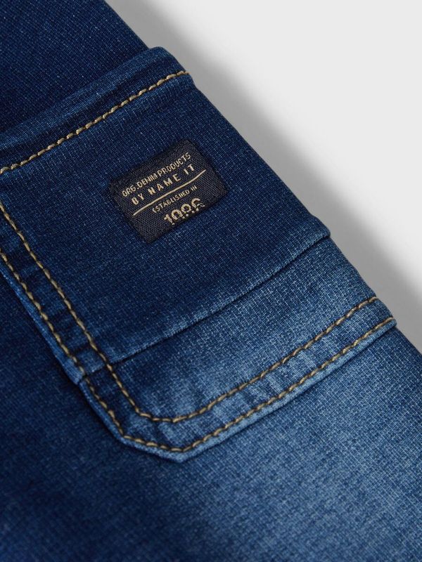 Name It Ben Sweat Jeans - Dark Blue Denim