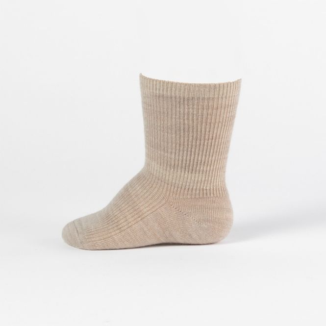 Hovedbilde Safa Trille Ull Barnesokker - Beige