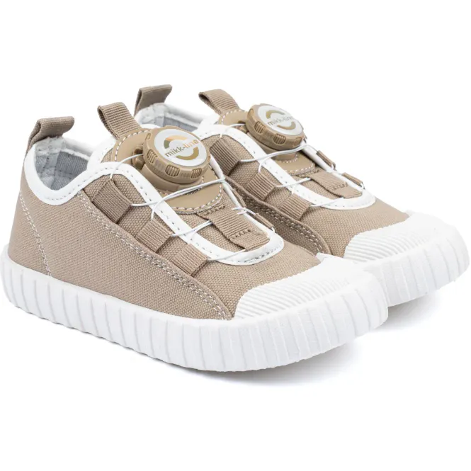 Hovedbilde Mikk-Line Canvas Sko - Chocolate Chip