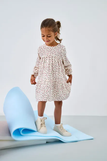 Hovedbilde Kids Only Thyra Life Dress - Tofu/Ditsy Flow 