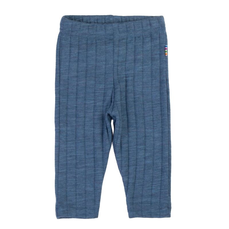 Joha Leggings Ull/silke - Blå Melert 