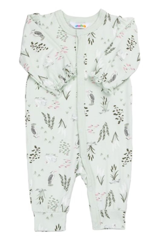 Joha Bambus Nightsuit -  Svane - Mynte