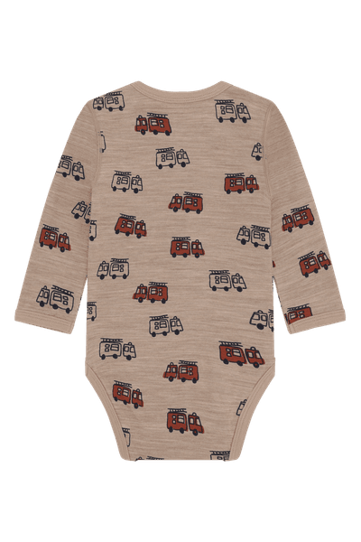 Hovedbilde Hust&Claire Baloo Firetruck ull/bambus body - ...