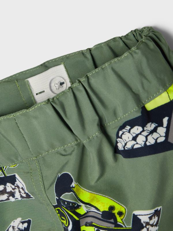 NmmJCB Miller long swimshorts - Hedge Green 