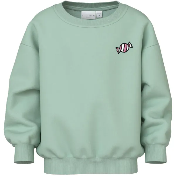 Hovedbilde NmfVallene ls Sweat - Gossamer Green