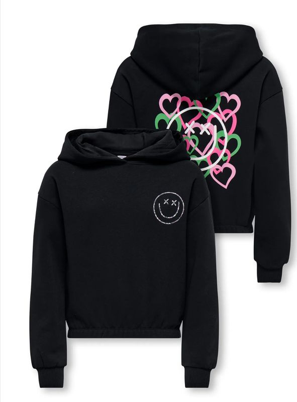 KogCooper llife smile l/s hood swt - Black