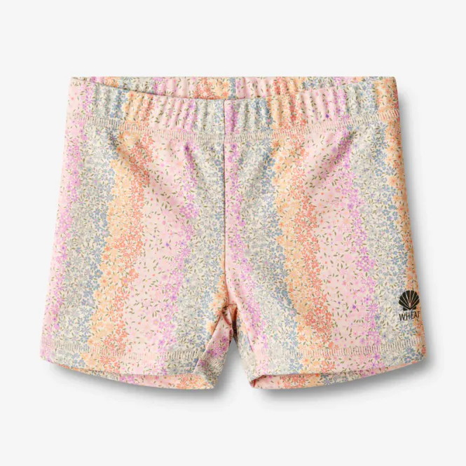 Hovedbilde Wheat Badeshorts Niki - Rainbow Flowers
