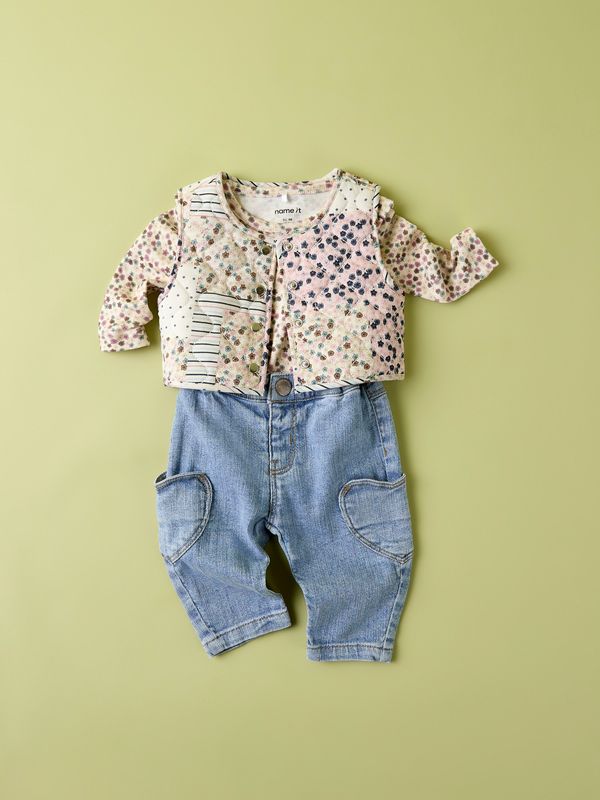 Name It Rose Mom Jeans - 2033 Denim Blue