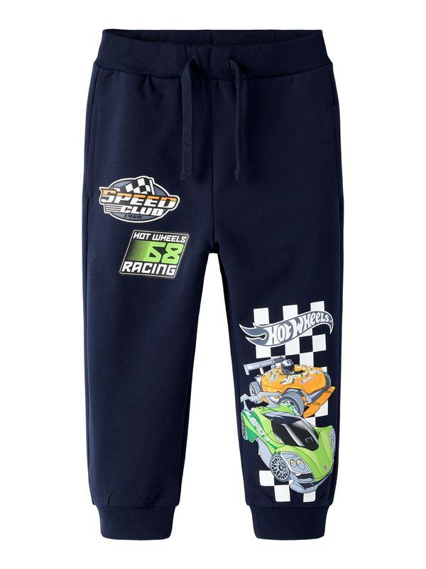 Name It Jerry Hot Wheels Sweat Pant - Navy Blazer