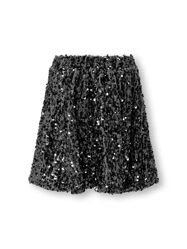 KogConfidence sequins skirt - Black