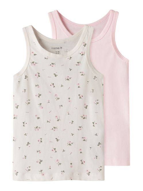 Hovedbilde Name It Tank Top 2-pk - Jet Stream/Balleri