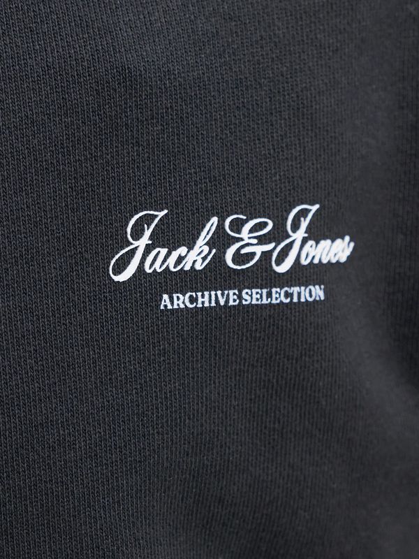 Jack & Jones Jr Archive Graphic Sweat - Black