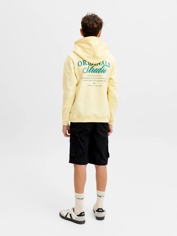 Jack & Jones Norrebro Sweat Hood - Pastel Yellow